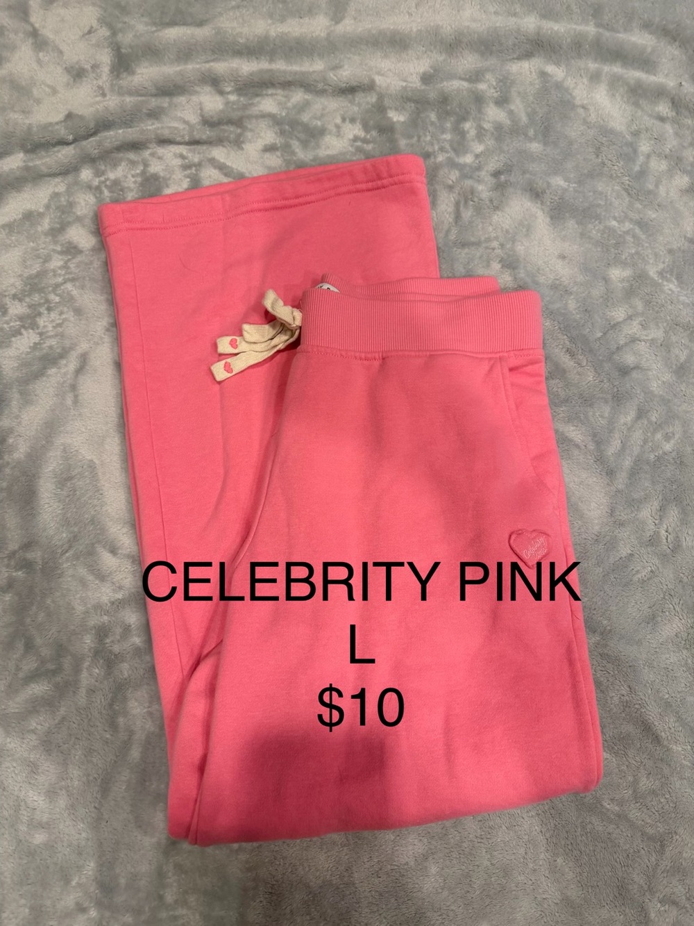 Celebrity Pink Hot Pink Girls' Jogger Sweatpants